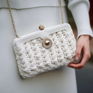 Bolso Crochet Oliva